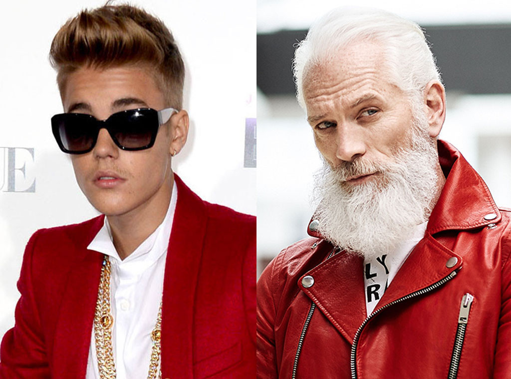 Justin Bieber, Santa Paul Mason Justin Bieber, Santa Paul Mason